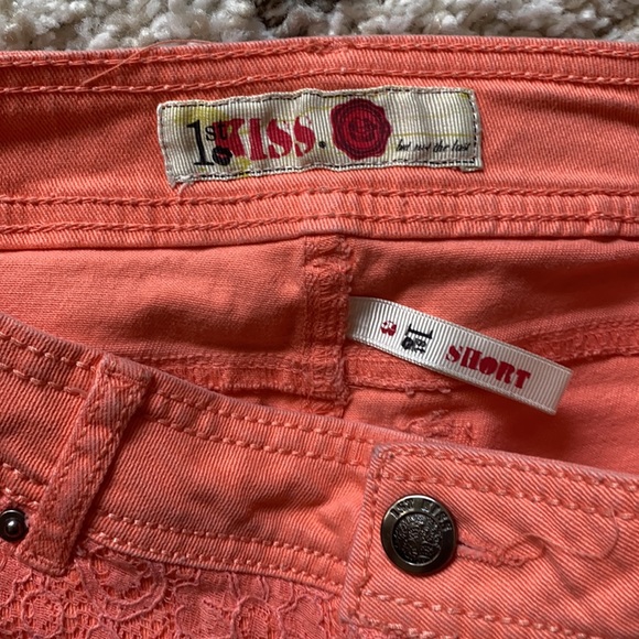 ORANGE SHORTS - Picture 3 of 3